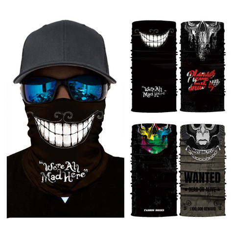 mascarillas Seamless Magic Mask Outdoor Neck Warmer Gaiter Face Scarves Sport Bandanas Cycling Motorcycle Balaclava Headwear ► Photo 1/6