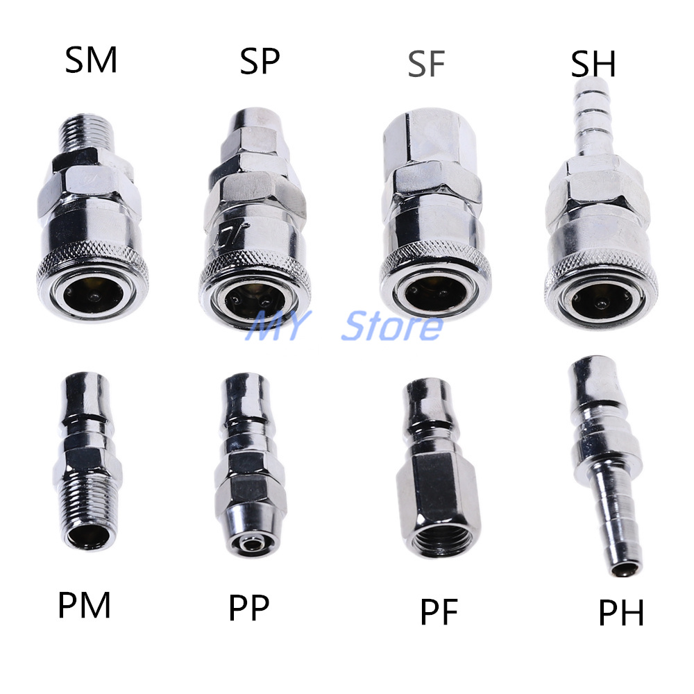 Pneumatic fittings Air Compressor Hose Quick Coupler Plug Socket
