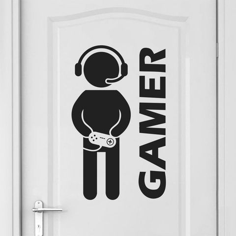 Most Popular Gamer Wall Sticker Video Game Home Decor Living Room Kids Room Boys Room Decoration Art Murals ► Photo 1/1