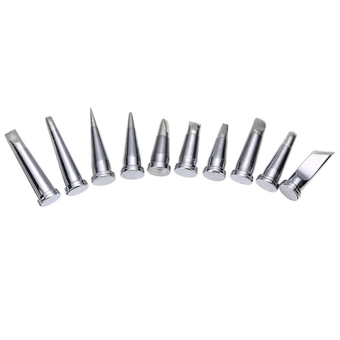 ABSF 10Pcs Durable Soldering Tip Set for Weller WSD81 WD1000 WSP80 WP80 LT Soldering Station ► Photo 1/6