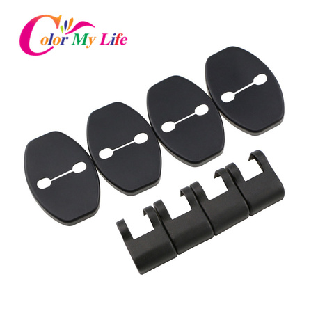 8Pcs/Set Car Styling Car Door Lock Protective Cover Fit for Volkswagen VW Passat Golf 6 7 Jetta Tiguan Beetle Scirocco Polo Bora ► Photo 1/6