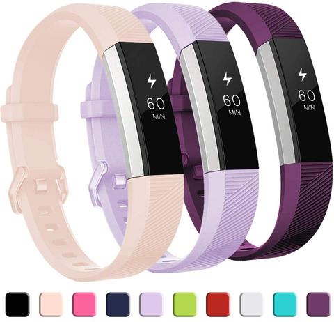High Quality Soft Silicone Secure Adjustable Band for Fitbit Alta HR Band Wristband Strap Bracelet Watch Replacement Accessories ► Photo 1/6