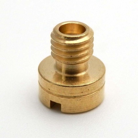 Brass Main Jet 5mm Thread Round head Size 70 to 180 for Mikuni Carburetor VM22/24/26 Motorcycle TTR FZR Suzuki BS26/GN125/EN125 ► Photo 1/4