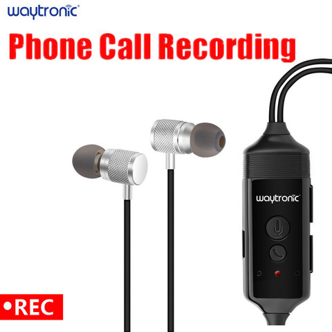 Mobile Phone call Recorder Bluetooth Recording Headset can be used for Skype, Facebook and Other Social Software Call Recording ► Photo 1/6