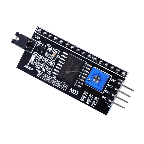 IIC I2C TWI SPI Serial Interface Board Port 1602 2004 LCD LCD1602 Adapter Plate LCD Adapter Converter Module PCF8574 ► Photo 1/5