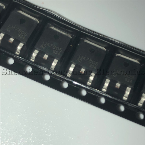 10PCS/LOT LM7805 7805 TO-252 Three-terminal regulator 5V regulator ► Photo 1/1