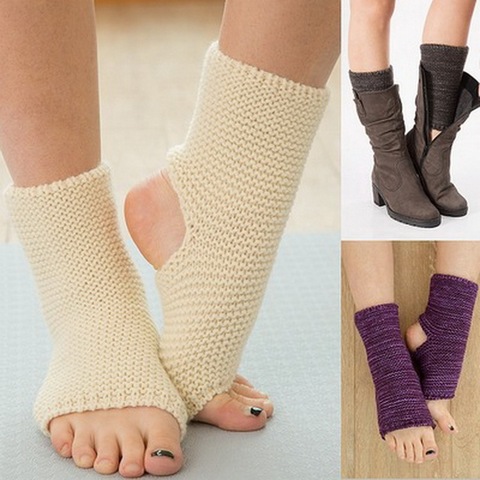 1 Pair Women's Latin Dance Socks Knitted Leg Warmers For Ladies girls Boot Cuff Sleeves Winters Boot Legwarmers ► Photo 1/1