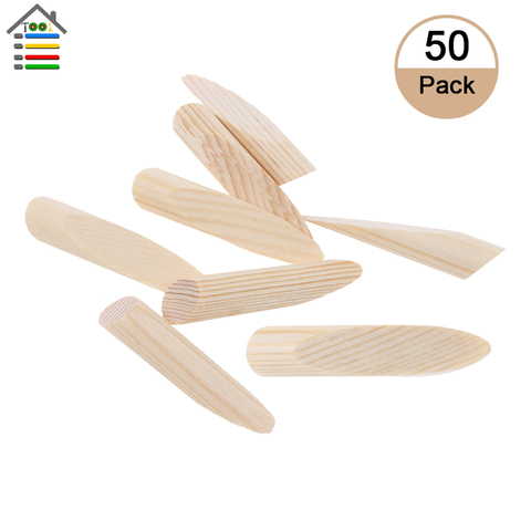 50Pack Solid Wood Pocket Hole Plugs 9.5mm Pine Plug for Pocket Hole Drill Jig Woodworking Furniture Jointing Accessories ► Photo 1/4