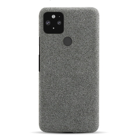 For Google Pixel 4A 4G 4A 5G Case Hard PC Shockproof Woven Textile Fabric Cloth Back Case For coque Pixel 5 Protective Shell ► Photo 1/6