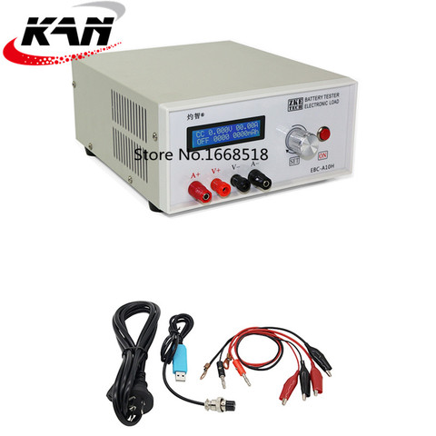 Battery Capacity Charge Discharge Tester 30V 5-10A 150W Electronic Load Mobile Power Head Test Online Computer Software EBC-A10H ► Photo 1/4