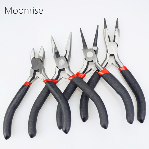 Jewelry Pliers Tools & Equipment Kit Long Needle Round Nose Cutting Wire Pliers For Jewelry Making Handmade Accessories HK043 ► Photo 1/6