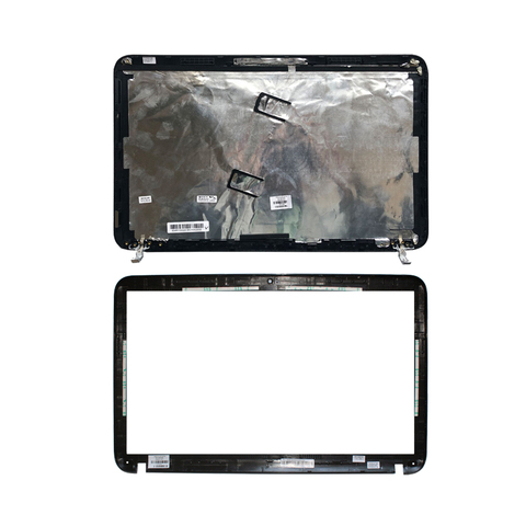 NEW LCD back black cover/LCD front bezel For HP Pavilion DV6 DV6-6000 665288-001 640417-001 ► Photo 1/6