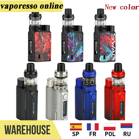 Buy Online Original Vaporesso Swag 2 80w Tc Kit Vs Swag Ii Box Mod W Nrg Pe Tank 3 5ml Power By Battery Vape Vs Vaporesso Gen Luxe Alitools