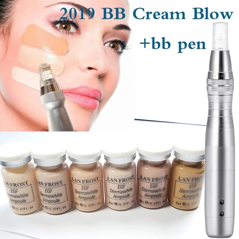 12pcs/box BB Cream Dermewhite bb Serum Mix Starter Kit with bb Foundation Niacinamide  derma pen  for Effective Brightening ► Photo 1/6