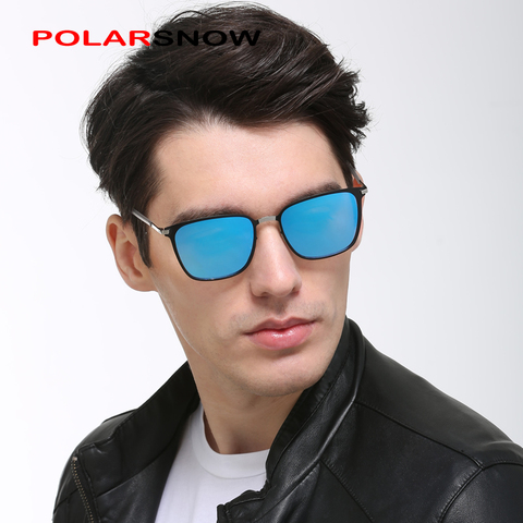 POLARSNOW Top Quality Mens Polarized Sunglasses Metal Frame 2022 New Vintage Men Driving Sun Glasses Goggle De Sol P0864 ► Photo 1/6