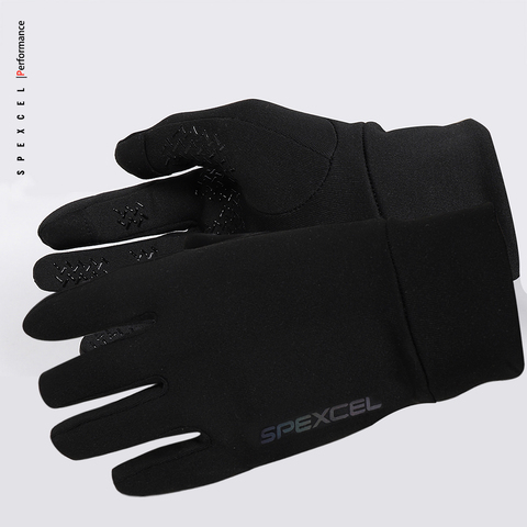 SPEXCEL NEW PRO TEAM Winter Thermal Fleece Cycling gloves full finger road race bicycle gloves Black ► Photo 1/6