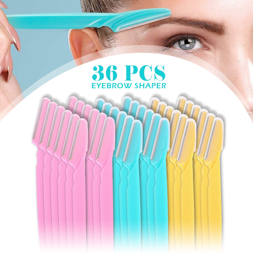 36/10Pcs Professional Trimmer Safe Blade Shaping Knife Eyebrow Blades Face  Hair Removal Scraper Shaver Makeup Beauty Tools - Price history & Review |  AliExpress Seller - harupink Official Store 