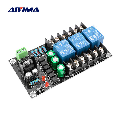 AIYIMA 300W 2.1 Speaker Protection Board independent 3 Channels DC Delay Protect for Class D Digital Amplifier BTL Circuits ► Photo 1/6