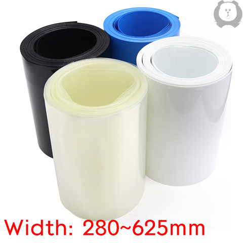 280mm ~ 625mm 18650 Lithium Battery Heat Shrink Tubing Li-ion Wrap Cover Skin PVC Shrinkable Tube Film Sleeves Insulation Sheath ► Photo 1/5