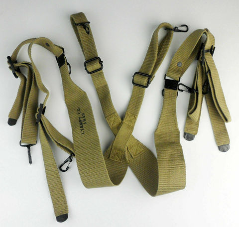 tomwang2012. WW2 WWII Us Army Soldier Standard M1936 Field Suspender Military Reenactments ► Photo 1/2