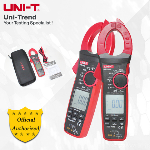 UNI-T UT208B 1000A True RMS Digital Clamp Meter; high precision high current intelligent digital display clamp meter UT206B/207B ► Photo 1/6