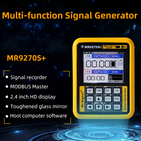 Upgraded MR9270S+ 4-20mA Signal Generator Calibration Current Voltage PT100 Thermocouple Pressure Transmitter PID Frequency ► Photo 1/6