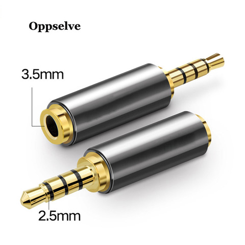 Jack 3.5 mm to 2.5 mm Audio Adapter 2.5mm Male to 3.5mm Female Plug Connector for Aux Speaker Cable Headphones Micphone Jack 3.5 ► Photo 1/6