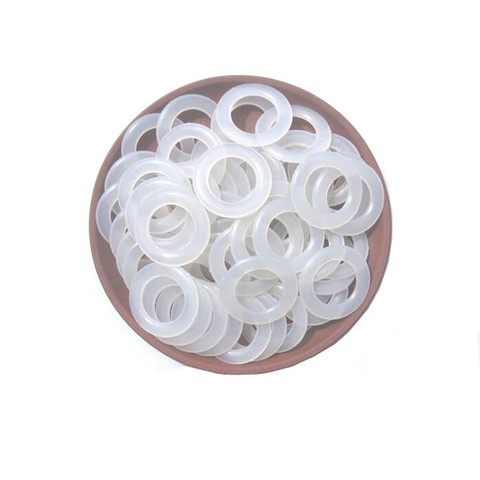 200pcs* White Plastic Ring 20mm Curtain Rings Crochet Net Bag Garments Shoes Backpack Outdoor Bag Parts BZZ08 ► Photo 1/6
