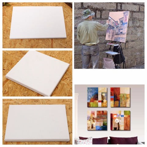100% Cotton Wood Frame For Canvas Oil Painting Professional Artist Canvas Framed Pre-stretched Cotton Painting ► Photo 1/5