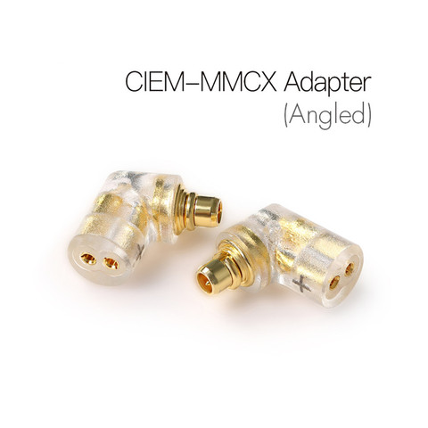 OE Audio CIEM Angled 2Pin 0.78mm to MMCX/MMCX to 2Pin 0.78mm Mini Earphone Plug Cable Adapter Earphone Accessories ► Photo 1/6