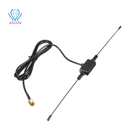 5ft In Car Radio Digital TV Antenna DVB-T ISDB-T 433MHZ Signal Antenna Male SMA connector ► Photo 1/6