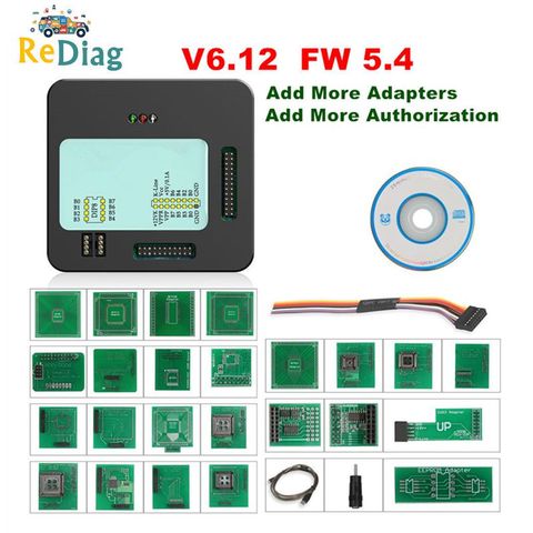 NEW!! V6.26 X Prog-M Xprog m V6.17/V6.12/V5.86/V5.55 ECU Chip Tunning tool Programmer XProgM Box 8 Soic Clip ECU Programmer ► Photo 1/6