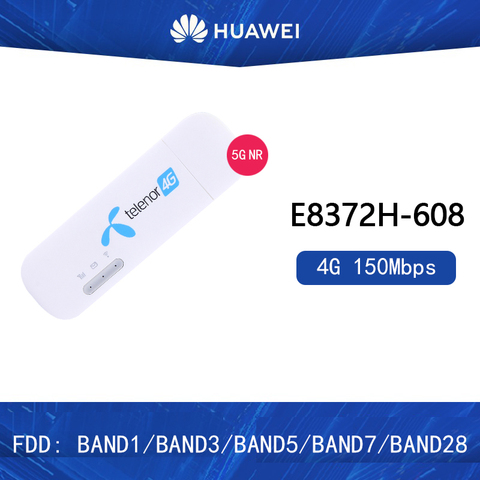 Unlocked Huawei E8372h-608 e8372h-320 Wingle LTE Universal 4G USB MODEM WIFI Mobile Support 10 Wifi Users ► Photo 1/6