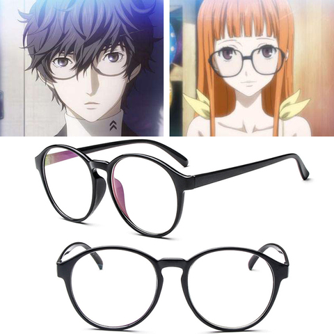 Anime Persona 5 Ren Amamiya Futaba Sakura Hero Kurusu Akira  Glasses Cosplay Costumes Accessories Eyewear ► Photo 1/4