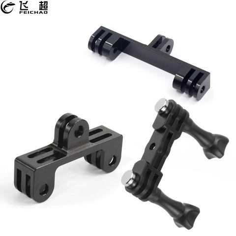 Dual Head Camera Holder Bracket Bridge 2 Mount Tripod Adapter Expansion for GoPro Hero 9 8 7 6 5 4 Yi for Osmo Action Accessory ► Photo 1/6