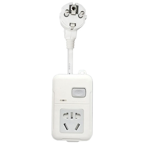 Power Strip Europe use AU/CN China Electrical 16A Plug Adapter Extension Cord Socket with Button Switch EU Plug to AU Socket ► Photo 1/6