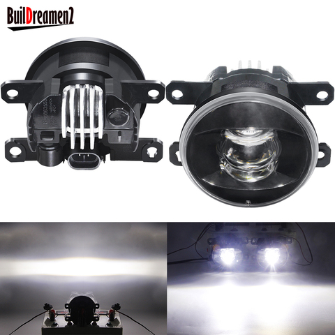 2 X LED Fog Light 8000LM 30W Car Fog Lamp White Yellow 12V For Citroen C-Crosser Jumpy Xsara Berlingo DS3 DS4 DS5 C1 C3 C4 C5 C6 ► Photo 1/6