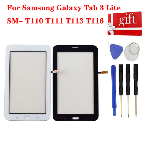 Touch Screen For Samsung Galaxy Tab 3 Lite SM- T110 T111 T113 T116 Touch Screen Digitizer Sensor Glass Touch Panel ► Photo 1/3