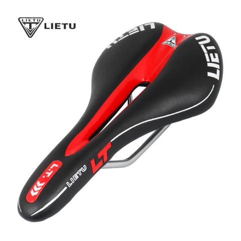 LIETU Bicycle Saddle MTB Road Bike Cycling Silicone Skid-Proof Saddle Seat Silica Gel Cushion Seat Leather Cycle Accessories ► Photo 1/6