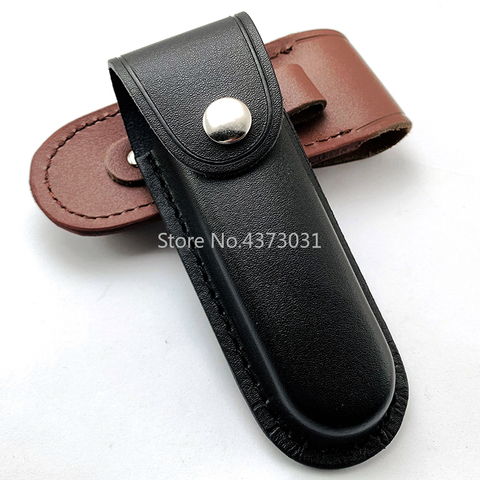 Brand new Sheath / Folding Knife Sheath Holster Leather Knife The First Floor Leather Knife Sheath For Swiss knife ► Photo 1/5