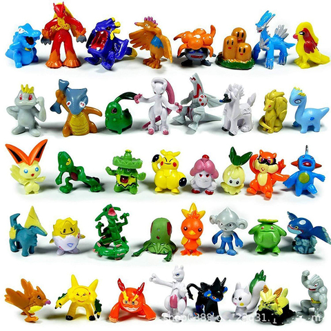 Pokemons Figures Takara Tomy, Small Size Pokemon Figure