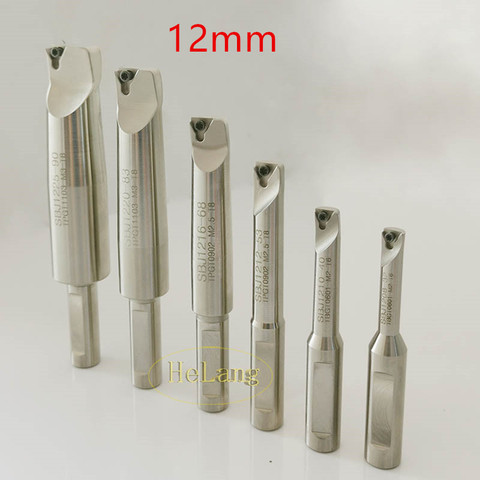 1pcs 12mm and 18mm boring bar, With shank 12mm for F1-12 50mm Boring head,Shank 18mm  boring bar for for F1-18 75mm Boring head ► Photo 1/6