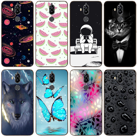 Patterned Case for TP-LINK Neffos X9 TP913A Soft TPU Case Phone Back Cover for TP-Link X 9 X9 Funda Coque ► Photo 1/6