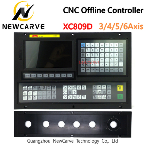 XC809D 3~6 Axis USB CNC Control System Controller Support FANUC G-code Offline Milling Boring Tapping Drilling Feeding NEWCARVE ► Photo 1/6