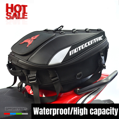 Genuine Motocentric Waterproof Motorcycle Tail Bag Multi-Functional Durable Rear Motocross Seat Bag High Capacity Rider Backpack ► Photo 1/6