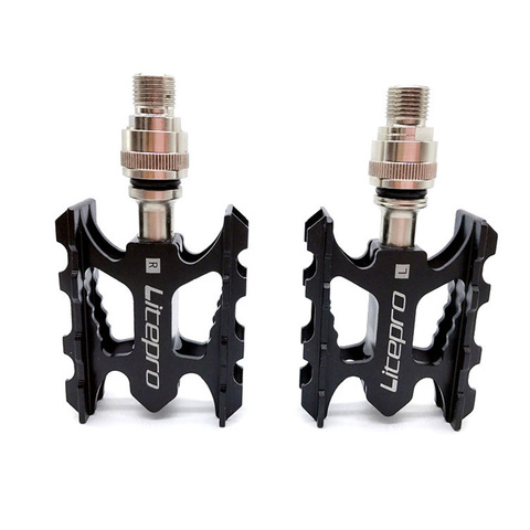 1 pair Quick Release Bicycle Pedal For Brompton Folding Bike Pedals EZY System Reflective Anti-slip Durable MKS Birdy Pedal ► Photo 1/4