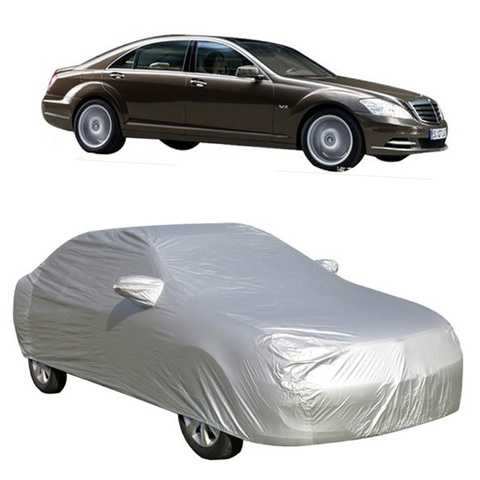 Full Car Cover Indoor Outdoor Sunscreen Heat Sun UV Protection Dustproof Anti-UV Scratch-Resistant  Sedan Universal Car Styling ► Photo 1/6