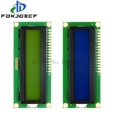 LCD1602 5V 1602 module Blue/Green screen 16x2 Character LCD Display Module IIC/I2C adapter for arduino UNO R3 mega2560 ► Photo 1/6