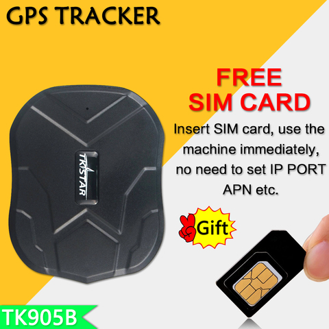 10000mAh New GPS tracker car TK905B Waterproof Car GPS Tracker Magnet Vehicle localizador gps tkstar gps moto TK905B PK TK905 ► Photo 1/6