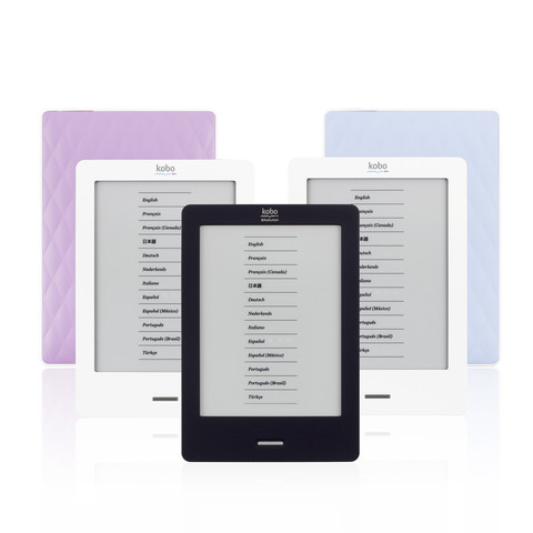 eBook Reader Kobo Touch e-ink 6 inch 800x600 Front-light WiFi books eReader ► Photo 1/4